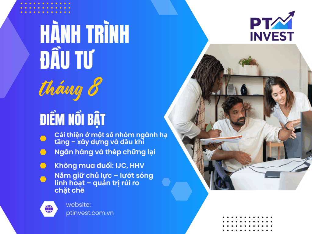 hành trình đầu tư tháng 8